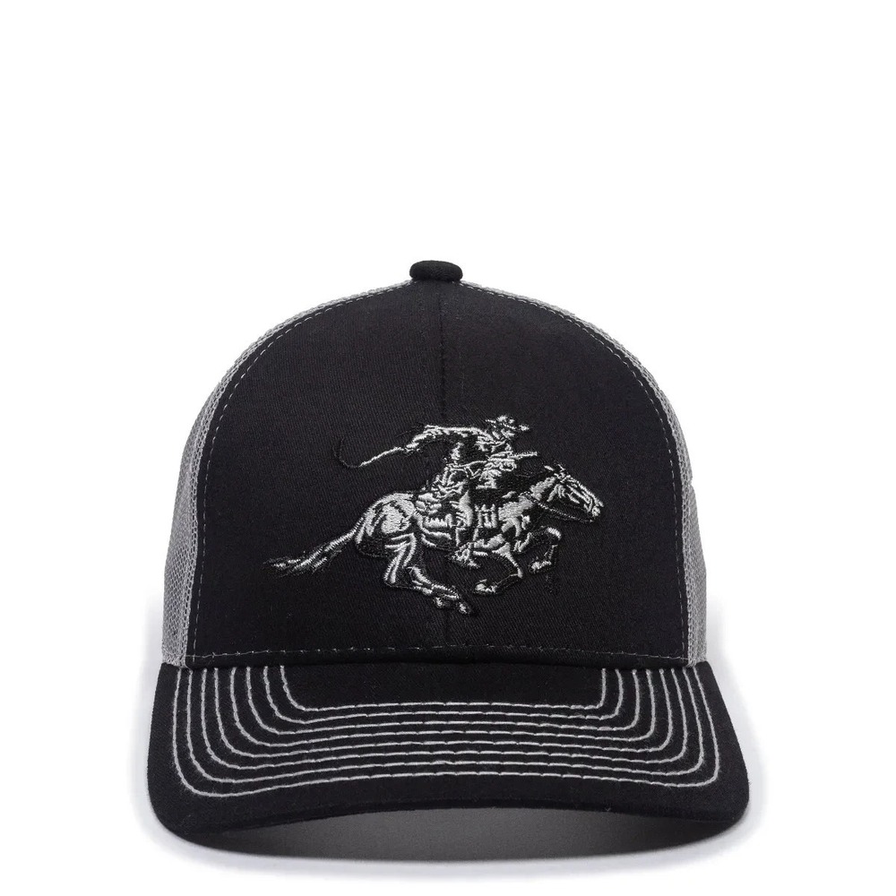 Outdoor Cap Winchester Standard WIN46B Black/Light Grey, One Size Fits